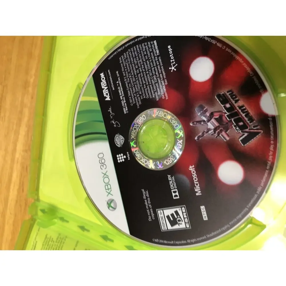Activision Xbox 360 Video Game The Voice I‎ Want You 2014